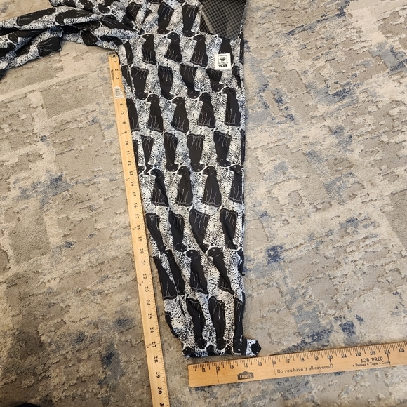 NWT Vans × Opening Ceremony Black Leopard Track Pant Joggers Mesh Lined Small - Picture 5 of 16